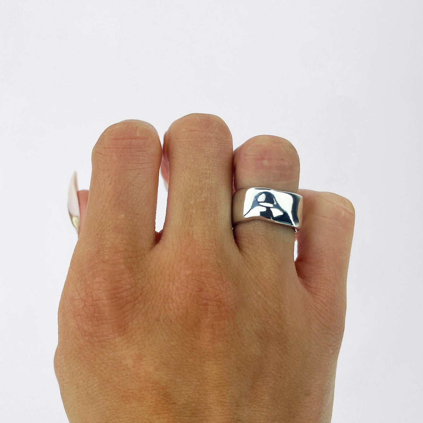 LIQUID WAVE RING GOLD