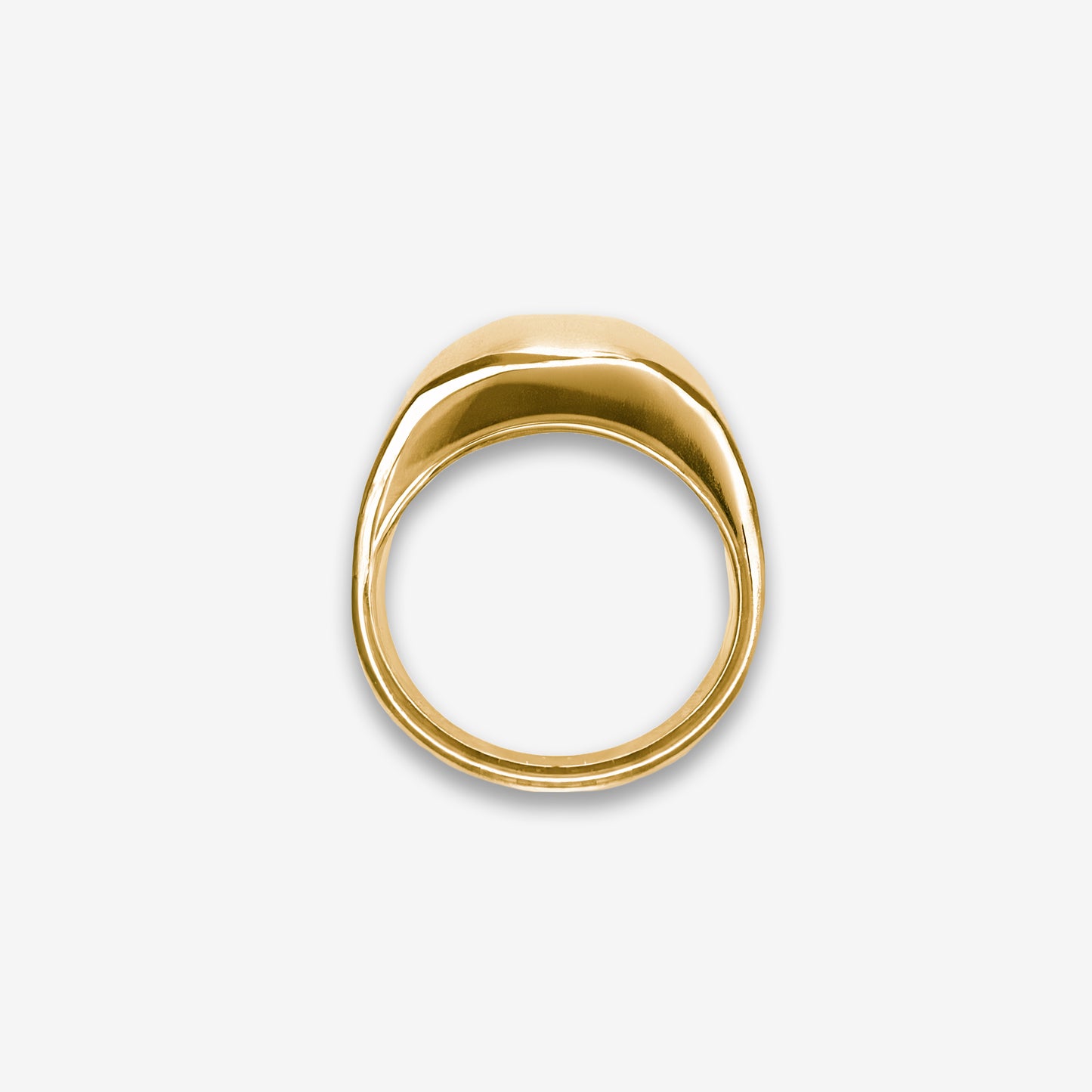 LIQUID DOME RING GOLD
