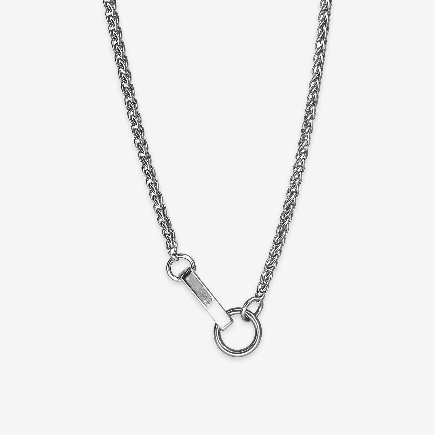 STAINLESS STEEL BAR NECKLACE